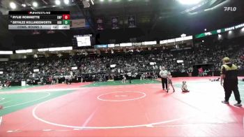 61 lbs Cons. Round 3 - Rylie Robinette, EMPA vs Brynlee Hollandsworth, GGBA