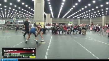 116 lbs Placement (4 Team) - Ashley Courtney, University Of The Cumberlands vs Kylie Robledo, Baker