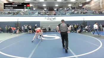 105 lbs Round 1 - Ryleigh Slocum, Middleton Wrestling Club vs Lola Colo, Bulldog Wrestling Club