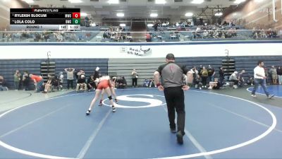 105 lbs Round 1 - Ryleigh Slocum, Middleton Wrestling Club vs Lola Colo, Bulldog Wrestling Club