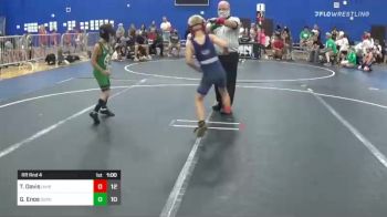 56 lbs Rr Rnd 4 - Troy Davis, Iowa Hammers Blue vs Gage Enos, G2 Red