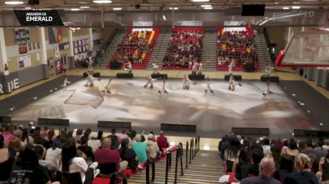 Emerald "Anaheim CA" at 2026 WGI Guard Palm Desert Regional+