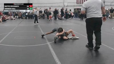 72 lbs Finals (2 Team) - Kenneth Hall, Diamond State Inferno vs Mattis Goldsmith, Steller Trained Black