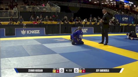 Jeff Amendola vs Zehmir Hussain 2025 Pan Jiu Jitsu IBJJF Championship