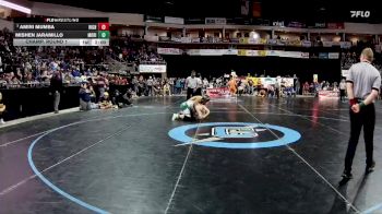 4A 189 lbs Champ. Round 1 - Amiri Mumba, Highland vs Mishen Jaramillo, Moriarty