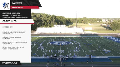 Raiders "TIME[LESS]" at 2025 DCI Northern Ohio