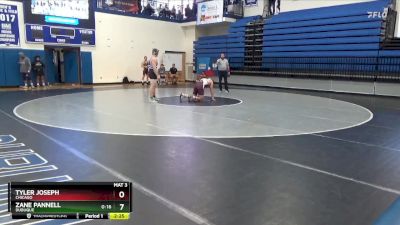 174 lbs Semifinal - Tyler Joseph, Chicago vs Zane Pannell, Dubuque