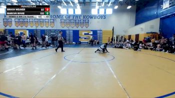 165 lbs Semis & Wb (16 Team) - Marcus Bouie, VSUS Athletics RTC vs Brock Weaver, The Outsiders