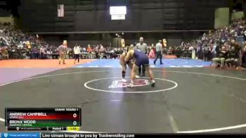 5A - 220 lbs Champ. Round 1 - Bronx Wood, Andover-Central vs Andrew Campbell, Spring Hill