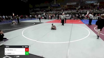 62 lbs Round Of 16 - Alex Herrera, Pomona Elite vs Easton Lopez, Slvwc