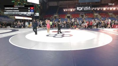 175 lbs Champ. Rd Of 64 - Christian Lopez, CT vs Andrew Rubino, NE