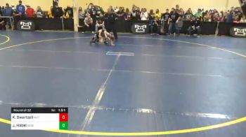 50 lbs Prelims - Kenneth Swartzell, Mifflin County vs Jackson Habel, Seneca Valley