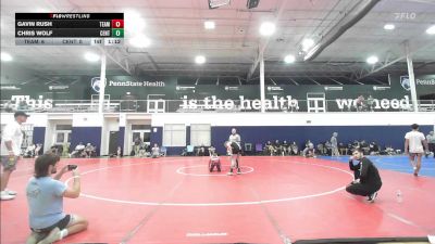 108 lbs Rr Rnd 5 - Chris Wolf, Centurion - HSCB vs Gavin Rush, Team Nauman Wrestling Club Funky - HSCB