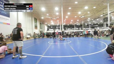 132 lbs Rr Rnd 4 - Peyton Segata, Steel Valley Vixens vs Cordy Zalota, Kraken Blue - Girls