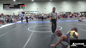 138 lbs Quarterfinal - Aj Ward, Bobcat WC vs Covell Nichols, Team Of Hard Knox