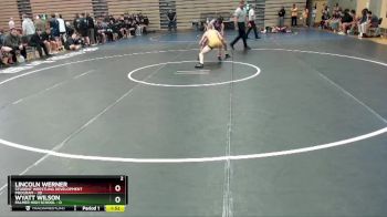 119 lbs Round 4: 10:30am Sat. - Lincoln Werner, Student Wrestling Development Program vs Wyatt Wilson, Palmer High School