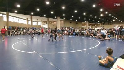 65 lbs Round 1 (6 Team) - Adam Rasmussen, RWA vs Parker Ledbetter, North Desoto Wrestling Academy