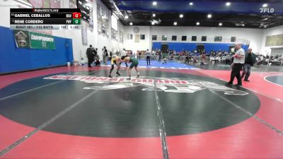 113 Boys Champ. Round 2 - Rene Cordero, Poway vs Gabriel Ceballos, Mar Vista