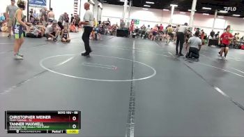 88 lbs Round 2 - Christopher Weiner, Team Tugman vs Tanner Maxwell, Headhunters (duals This Event Rampage)