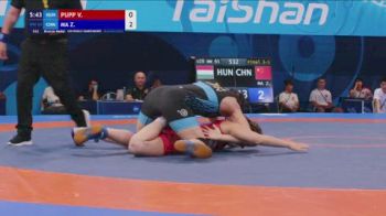 65 kg Final 3-5 - Viktoria Pupp, Hungary vs Zhengwei Ma, China
