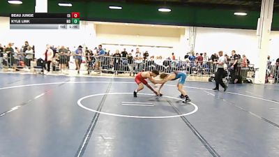 95 lbs Round Of 32 - Beau Junge, CA vs Kyle Link, MD