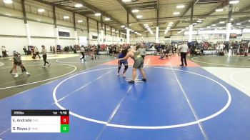 285 lbs Semifinal - Earle Andrade, Cyclones vs Santiago Reyes Jr, Take Down Industries