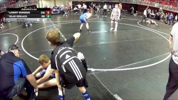 160 lbs Round 3 - Silas Gerlach, Cambridge Wrestling Club vs Landry Burgess, Junior Titans Wrestling Club