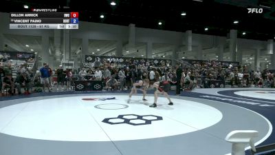 61 kg Champ. Rd Of 128 - Dillon Arrick, Bearcat Wrestling Club vs Vincent Paino, Boilermaker RTC