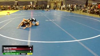 100 lbs Champ. Round 1 - Elijah Butteris, Westfield vs Payten Sorbel, Flat Earth