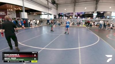 175 lbs Round 3 - Brody Riker, Texas Eagle Wrestling Academy vs Ryan Howard Ii, Waco Wrestling Academy