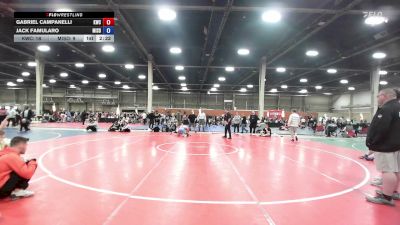 132 lbs Rr Rnd 2 - Gabriel Campanelli, Kraken - BHSE vs Jack Famularo, Misdirection Mat Club - BHSE