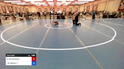 92 lbs Consi Of 16 #2 - Chace Armstrong, Ri vs Walker Martin, Pa