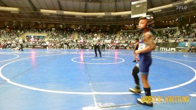 60 lbs Quarterfinal - King Walker, Tulsa Blue T Panthers vs Jeremiah Minikwu, CIWC-Team Intensity