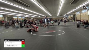 189 lbs 3rd Place - Hunter Lavigne, Horseheads vs Josh Worthington, Bloomsburg