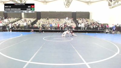 119-I lbs Consi Of 8 #2 - Max Lu, Haverford Wrestling Club vs Cohen Swoveland, USAW Maine