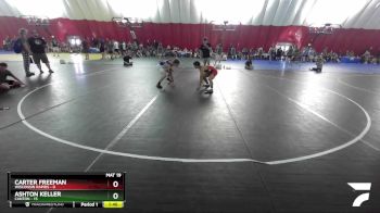 132 lbs Placement Matches (16 Team) - Carter Freeman, Wisconsin Rapids vs Ashton Keller, Canton