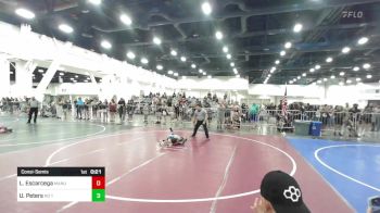 43 lbs Consolation - Levi Escarcega, Manu WC vs Uila Peters, No Team