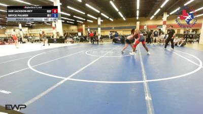 150 lbs 2nd Place - Jair Jackson-Bey, Best Trained Wrestling vs Bryce Palmer, NB Elite Wrestling Club