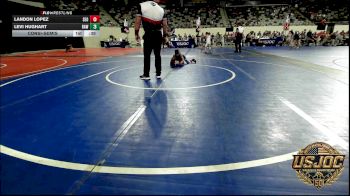 55 lbs Consolation - LANDON LOPEZ, SEO Wrestling Club vs Levi Hughart, Raw Wrestling Club