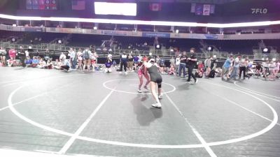 106 lbs Semifinal - Mya Owens, Charlie's Angels Assassins vs RonElle LaForge, Missouri Avengers