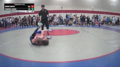 80 lbs Round 1 - Aiden Smith, Grizzlies Wrestling Club vs Tanner James, Eastside Youth Wrestling
