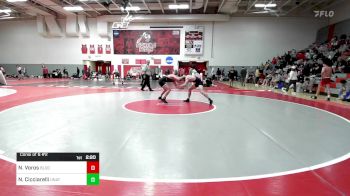 157 lbs Consi Of 8 #2 - Nik Voros, Bloomsburg vs Nickolas Cicciarelli, UNATT - WVU