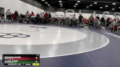 65 lbs Semis & 1st Wrestleback (8 Team) - Blaine Olson, Untouchables vs Giovanni Mazzio, Rebellion