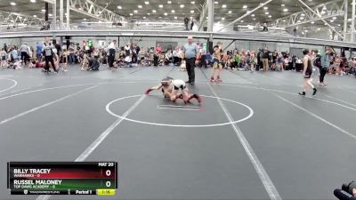 72 lbs Placement (4 Team) - Billy Tracey, Warhawks vs Russel Maloney, Top Dawg Academy