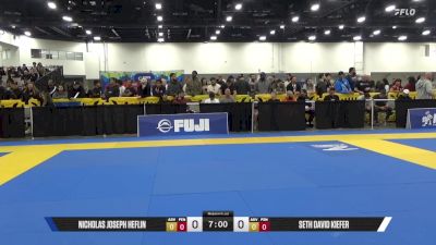 Seth David Kiefer vs Nicholas Joseph Heflin 2025 World IBJJF Jiu-Jitsu No-Gi Championship