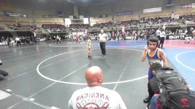 70 lbs Rr Rnd 5 - Jackson Hagerstrom, Black Fox Wrestling Academy vs Bentley Churape, Pomona Elite