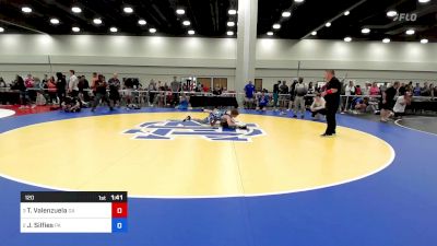 120 lbs 1/2 Final - Ty Valenzuela, Georgia vs Jack Silfies, Pennsylvania