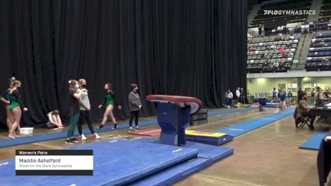 Maddie Ashelford - Women's Pairs, Shoot for the Stars Gymnastics - 2021 Women's Xcel Region 4 Championships