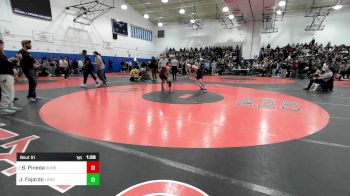 131 lbs Round Of 32 - Brando Pineda, Sunset Park vs Justin Fajardo, Long Island City