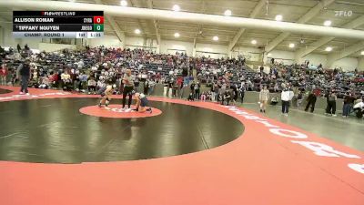 125 lbs Champ. Round 1 - Tiffany Nguyen, Juan Diego vs Allison Roman, Syracuse